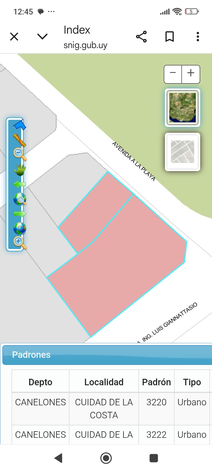 Terreno VIS Ciudad de la Costa